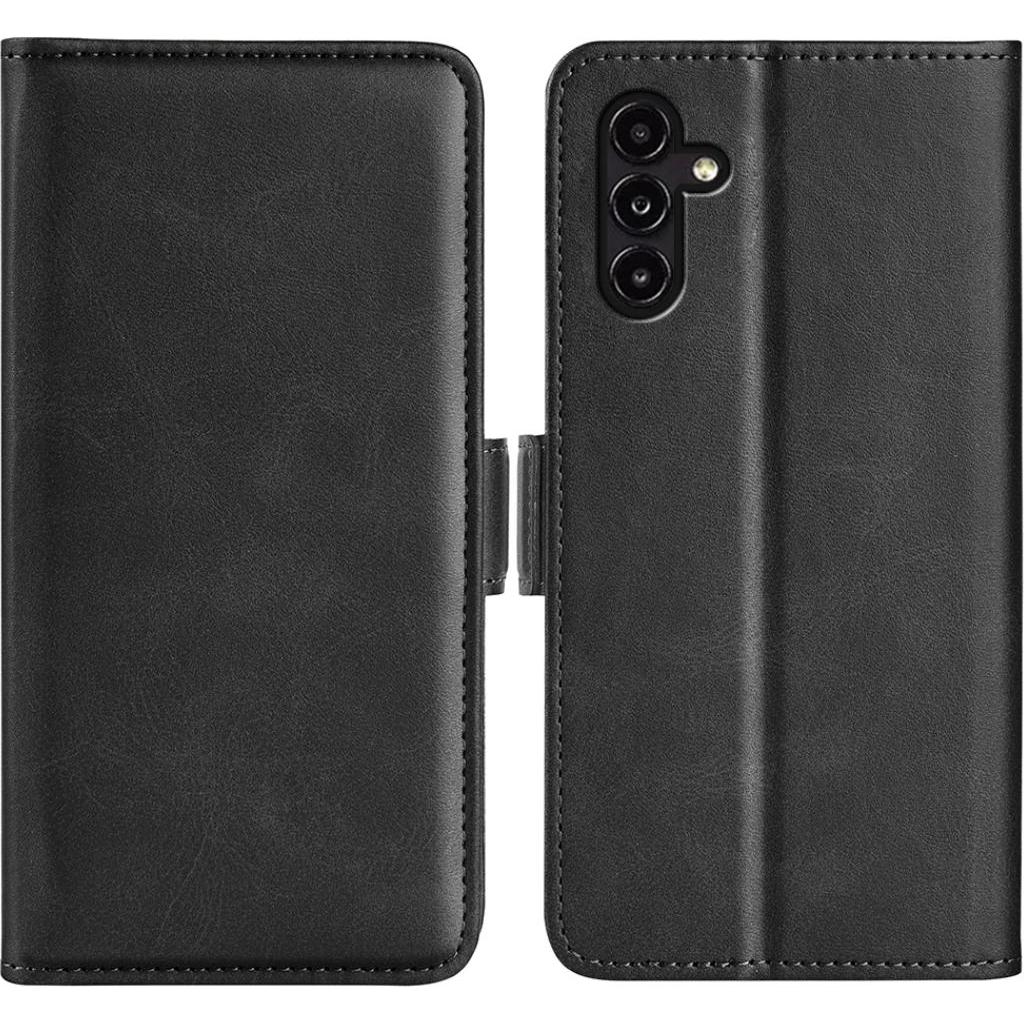 Thumbnail - Screenguard CardLounge Samsung Galaxy A14 5G Leder Hülle (Samsung Galaxy A14 5G), Smartphone Hülle, Schwarz