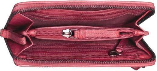 Actual product image Bull & Hunt Brieftasche Leder pink