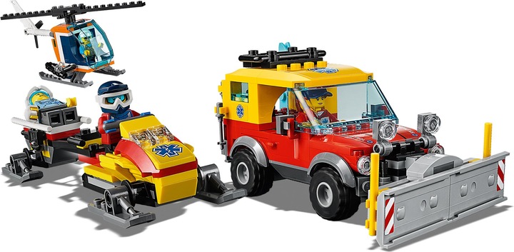 Actual product image LEGO ski resort (60203, LEGO City)