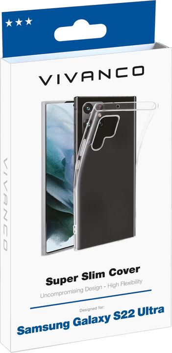 Image du produit Vivanco Coque arrière Super Slim (Samsung Galaxy S22 Ultra)