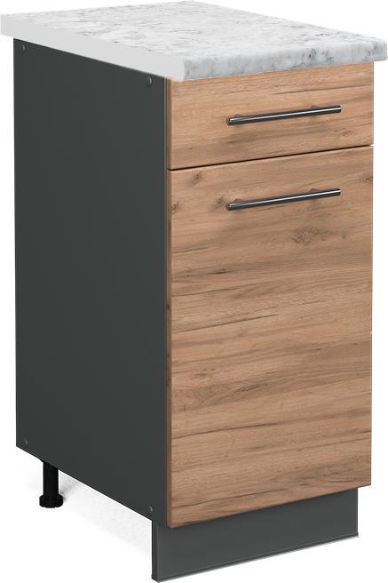 Charcoal, Gold power oak, Marble-white