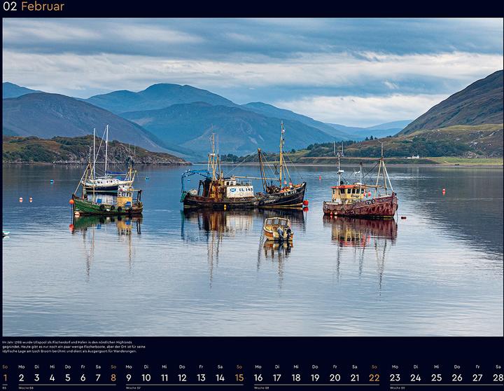 Produktbild Schottland - Wandkalender 2026 (60 x 45 cm)
