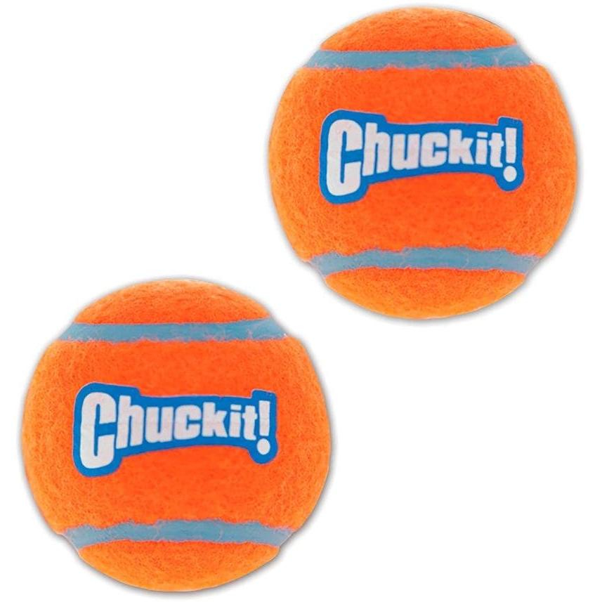 Comparer les prix de CHUCKIT! Balle de tennis 2-PK S Ø 5cm - Pour chien