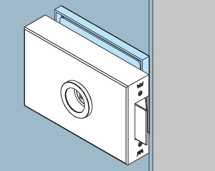 Produktbild Dormakaba Glastürschloss MEDIO