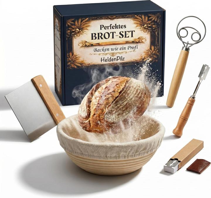 Produktbild HeldenPilz Brotbackset