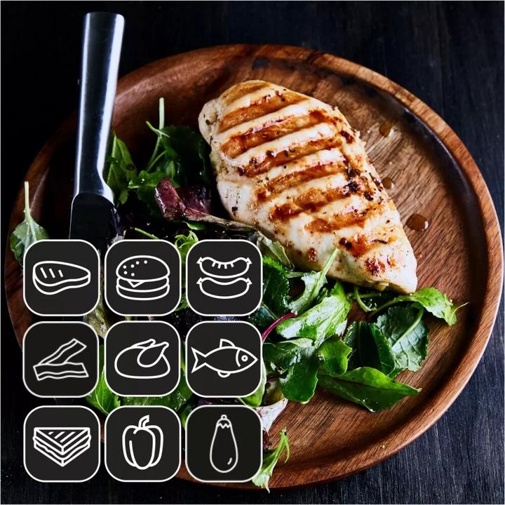 Actual product image Tefal OptiGrill+ XL contact grill (GC7278), black
