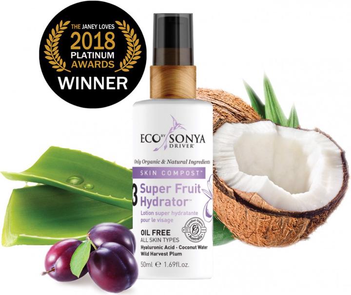Produktbild Eco by Sonya Super Fruit Hydrator - Leichte ölfreie Feuchtigkeitscreme (50 ml, 24h Creme)