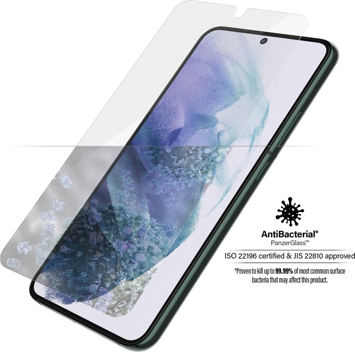 Actual product image PanzerGlass Case Friendly (1 Piece, Samsung Galaxy S22+)