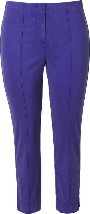 Image du produit Ulla Popken Pantalon avec passepoil et taille élastique. Coupe ajustée avec fente sur le bas de jambe. (58)