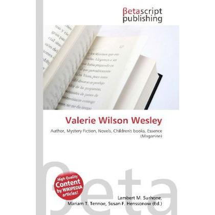 Valerie Wilson Wesley, Fachbücher von Lambert M. Surhone, Miriam T. Timpledon, Susan F. Marseken