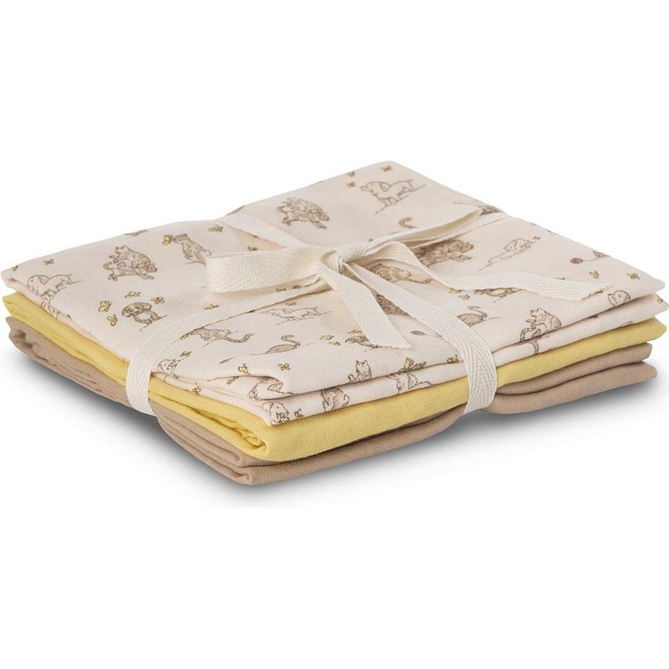 That's mine, Pucktuch + Nuscheli, Bora Muslin Cloth 3-pack Friendly