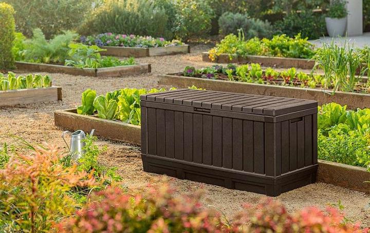 Actual product image Keter Kentwood garden box