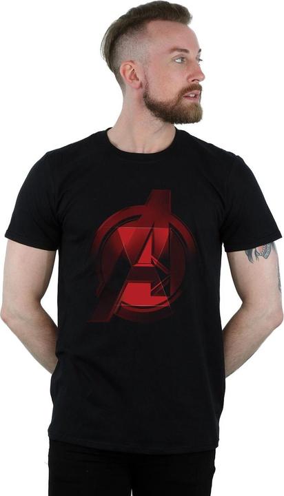 Produktbild Black Widow Film Avengers Logo TShirt (4XL)