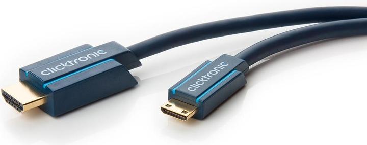 Produktbild clicktronic Mini-HDMI Adapterkabel Ethernet (2 m, HDMI)