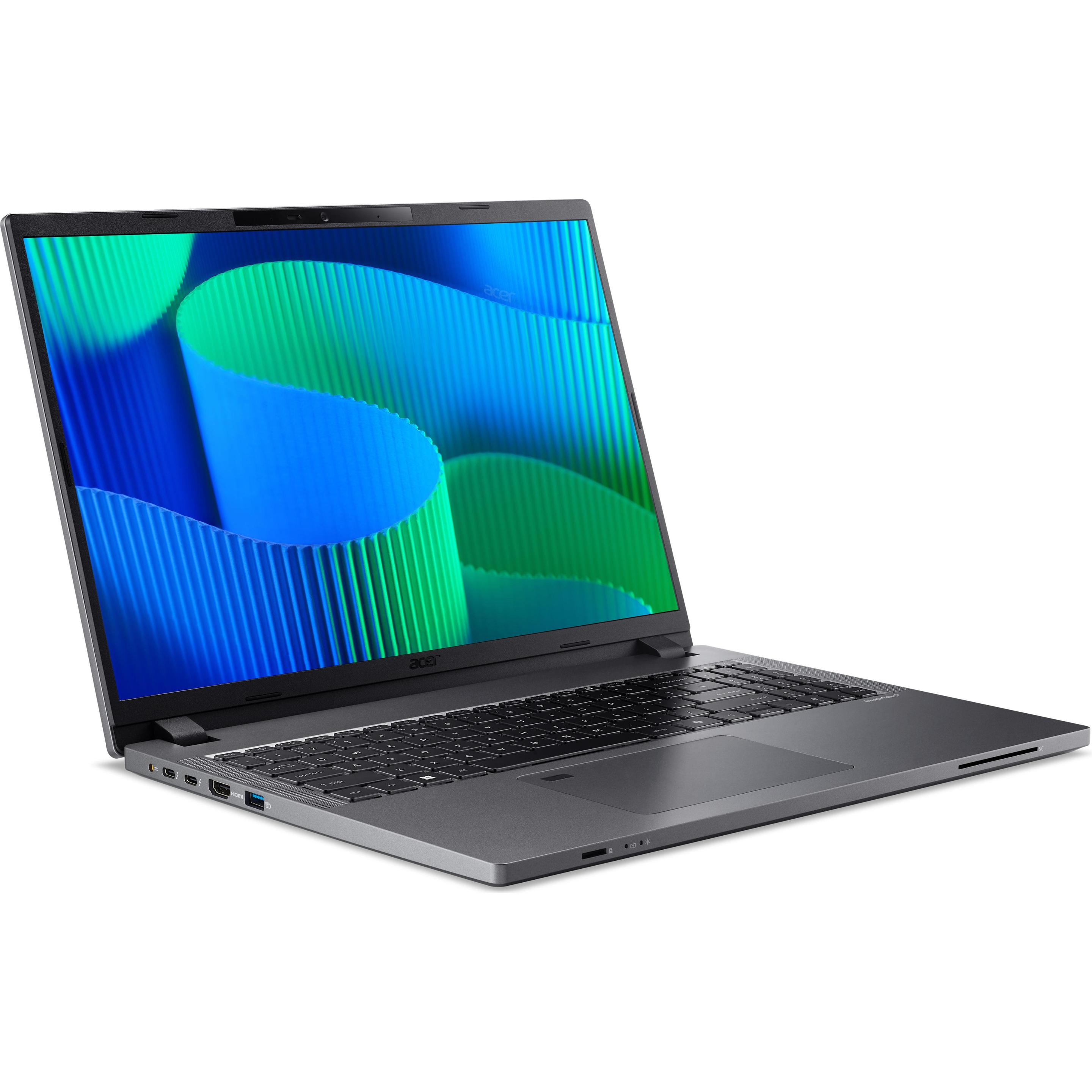 Thumbnail - Acer NB TM P2 TMP216-51-G2-TCO-5949 16 i5 Linux (16", Intel Core 5 120U, 16 GB, 512 GB, DE), Notebook, Grau