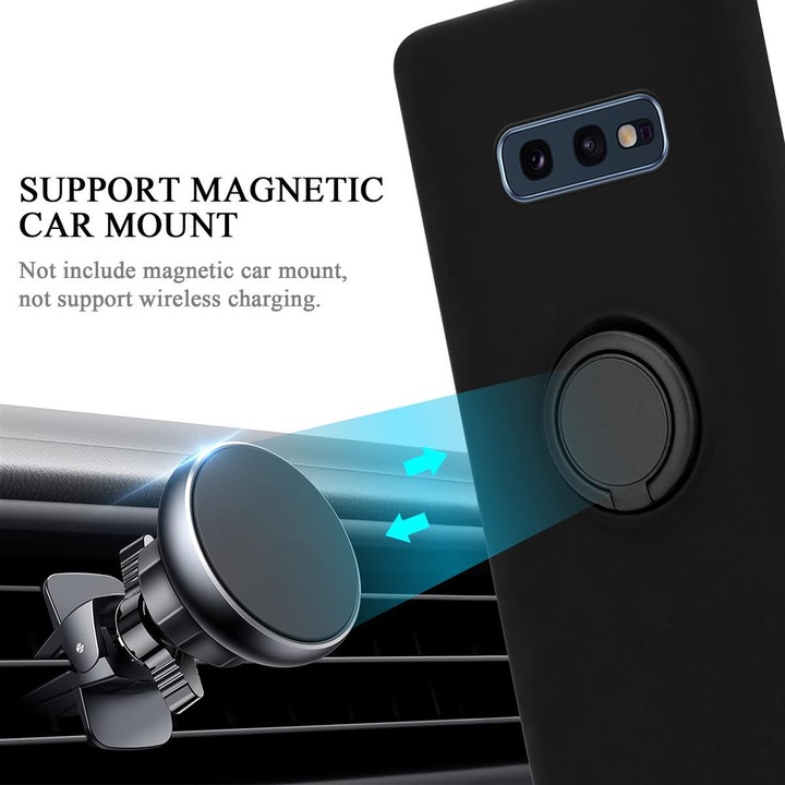 Actual product image Cadorabo TPU Liquid Ring Silicone Case Cover (Samsung Galaxy S10e)