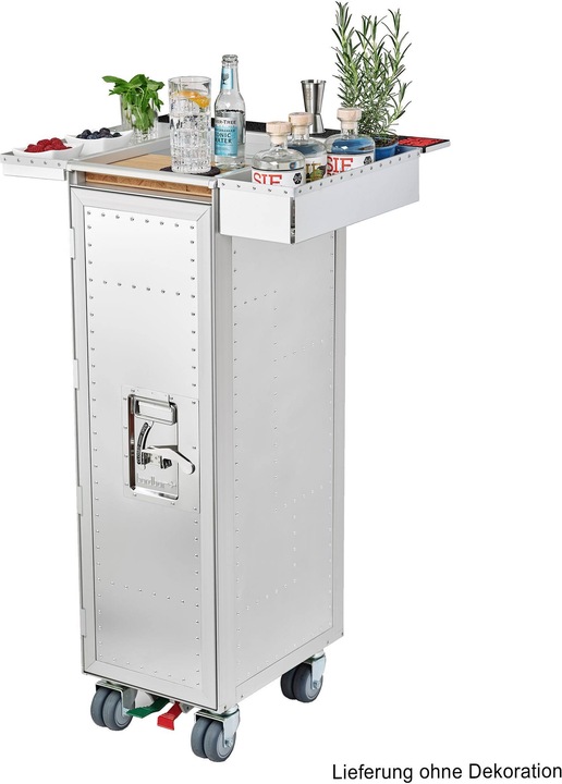 Actual product image bordbar rivet rocker new classic gin upgrade aircraft trolley