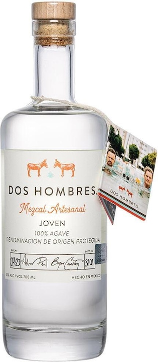Immagine prodotto Dos Hombres Mezcal Artesanal JOVEN 100% Agave 42% Vol. 0,7l (1 x 70 cl)