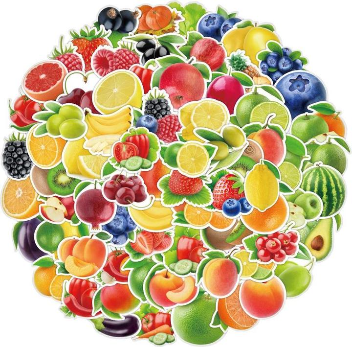 Produktbild JTI Mega-Packung mit Aufklebern - Obst und Gemüse