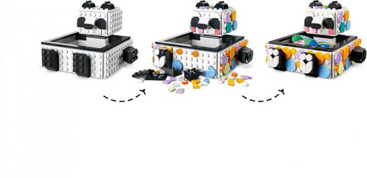 Immagine prodotto LEGO Vassoio portaoggetti Panda (41959, LEGO Dots)