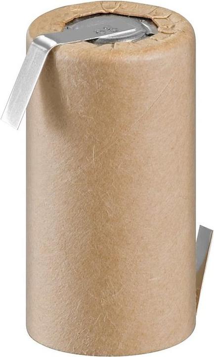 Actual product image Goobay Sub-C, 1500 mAh, solder tag (Z) (1 pcs., Sub-C, 1500 mAh)