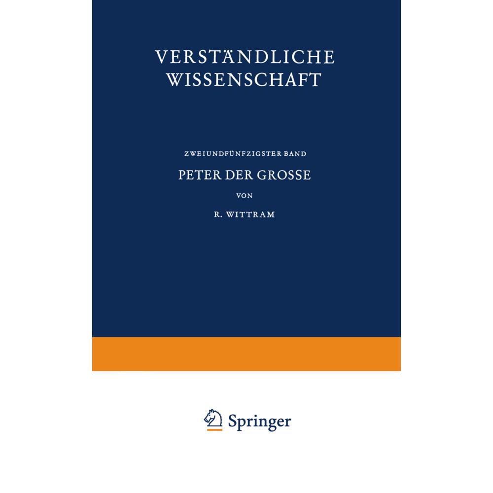 Peter der Grosse, Fachbücher