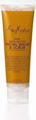 Shea Moisture Raw Shea Butter Facial Wash and Scrub 4 Oz (Reinigungsmilch, 4000 ml)