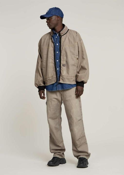 Actual product image G-Star Oversized Denim Bomber with Comfortable Fit and Original Look (M)