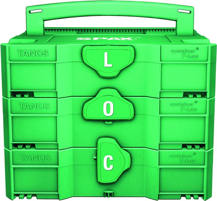 Produktbild Spax Montagekoffer T-Loc Systainer (1385 Schrauben pro Stück)