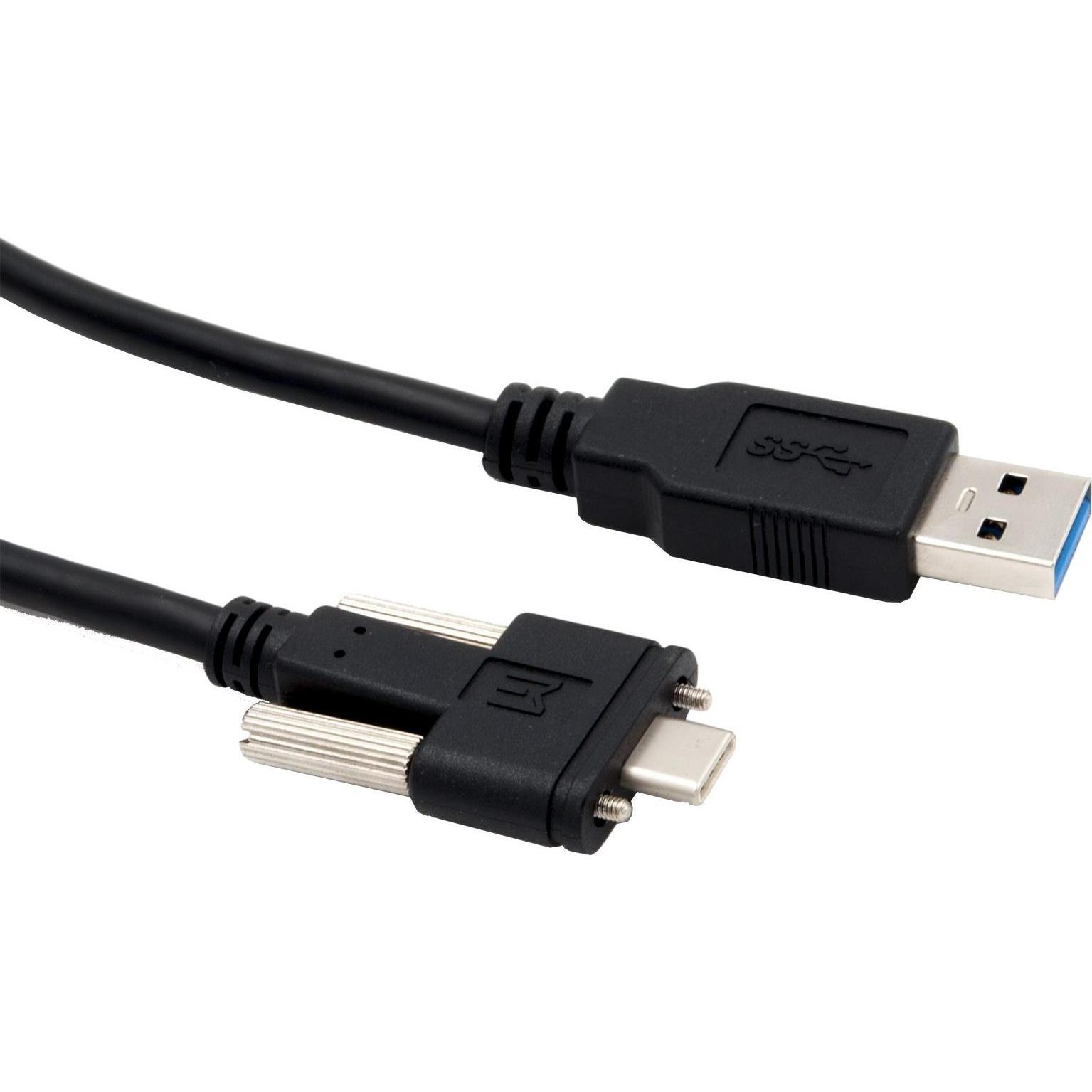 Thumbnail - Exsys USB 3.1 Kabel A-Steck.auf C-Steck.1m (1 m, USB 3.2 Gen 2), USB Kabel