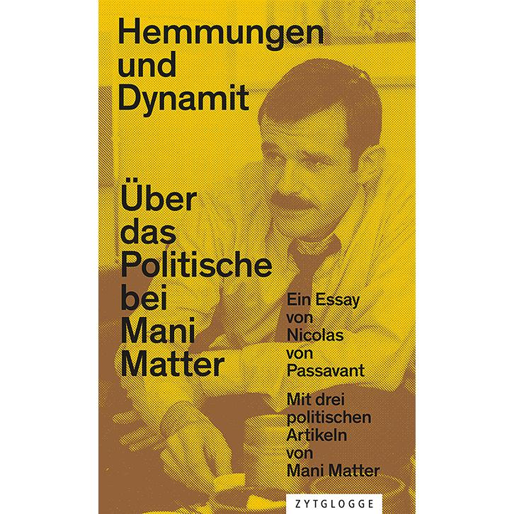 Hemmungen und Dynamit, Sachbücher von Nicolas von Passavant