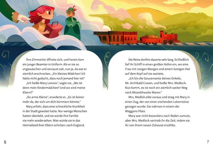 Valori nutrizionali e ingredienti Der geheime Garten (Illustrierte Kinderbuchklassiker) (Tedesco, Domenico Russo, I bambini della Stella Bianca, Sabine Werner, 2024)