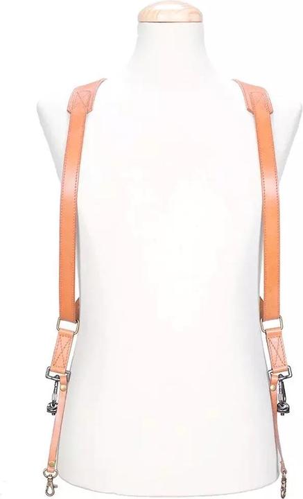 Actual product image Bronkey Tokyo Dual-Leder-Kameragurt, Hellbraun,L Large (Hip belt)