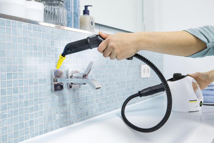 Image du produit Kärcher Nettoyeur à vapeur SC 1 EasyFix Premium (blanc) (3 bar, 1200 W)