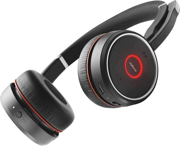 Produktbild Jabra Evolve 75 SE UC Duo + Link 380 (Kabellos, USB Typ-B)
