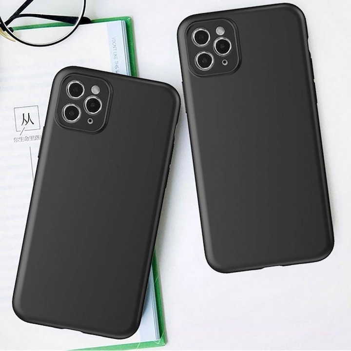 Produktbild Hurtel Soft Case for Samsung Galaxy M55 - black (Samsung Galaxy A55)