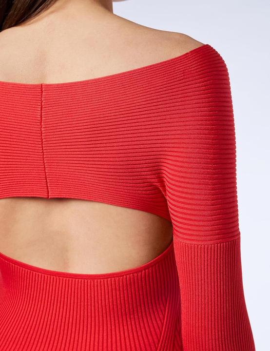 Image du produit Pinko Amaranto Elite Compact geribbeld gebreid (XS)