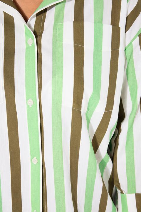 Produktbild Studio Untold Hemdbluse, oversized, Streifen, Langarm (60)