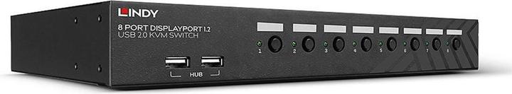 Image du produit Lindy Commutateur KVM 8 ports DisplayPort 1.2 USB 2.0
