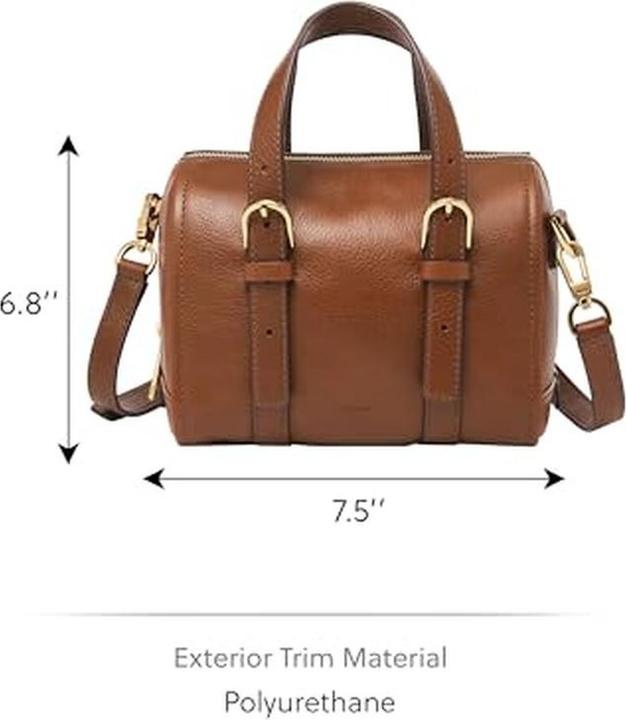 Image du produit Fossil Carlie Sac à bandoulière en cuir 19 cm