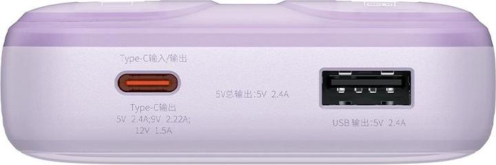 Immagine prodotto Baseus Powerbank Comet 20000mAh, USB do USB-C, 22.5W (viola) (20000 mAh, 22.50 W, 22.50 Wh)