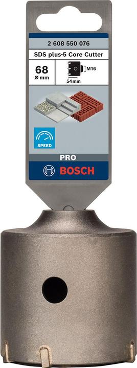 Produktbild Bosch Professional Zubehör PRO SDS plus-5 Core Cutter, 68 x 50 x 80 mm (68 mm)