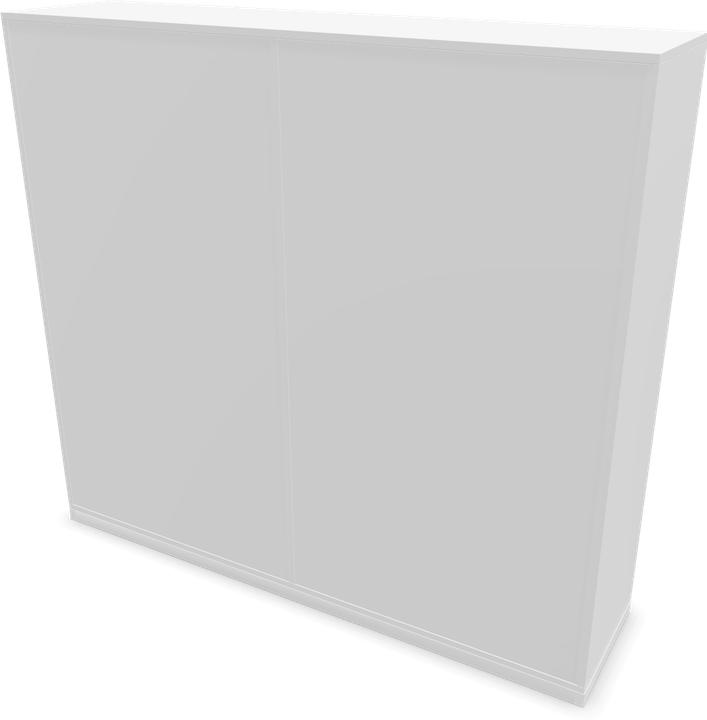 Actual product image Narbutas Choice sliding door cabinet (160 x 40 x 146.5 cm)