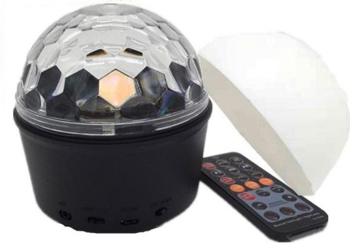 Actual product image Esmée Soundgesteuerte LED Discokugel Ø12cm, Multicolor, Fernbedienung (12 cm)