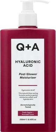 Actual product image Q+A Hyaluronic Acid Post-Shower Moisturiser (Body lotion, 250 ml)