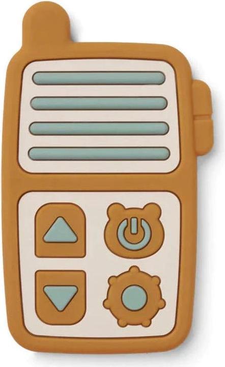 Liewood toy teething ring Esben silicone Golden Caramel Multi Mix