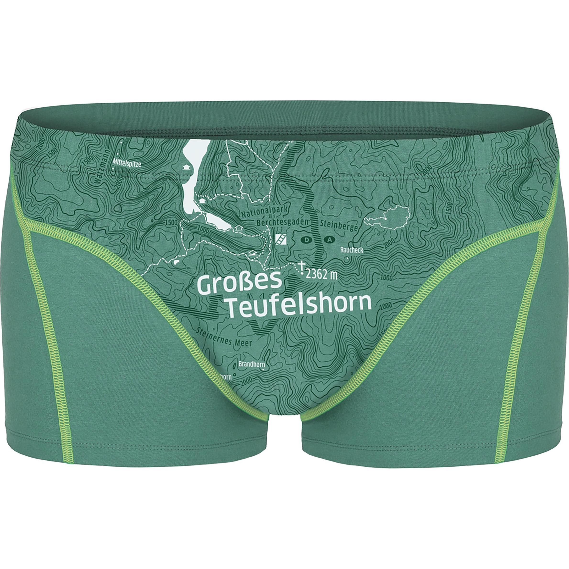 Thumbnail - Ein schöner Fleck Erde, Herren, Unterhosen, Grosses Teufelshorn, Grün, (M)
