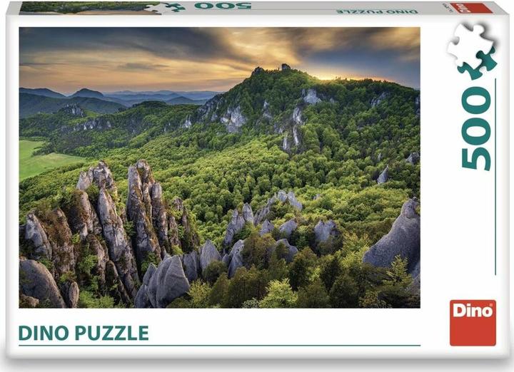 Actual product image Dino Puzzle Die Felsen von Sulov 500 Teile (500 pieces)