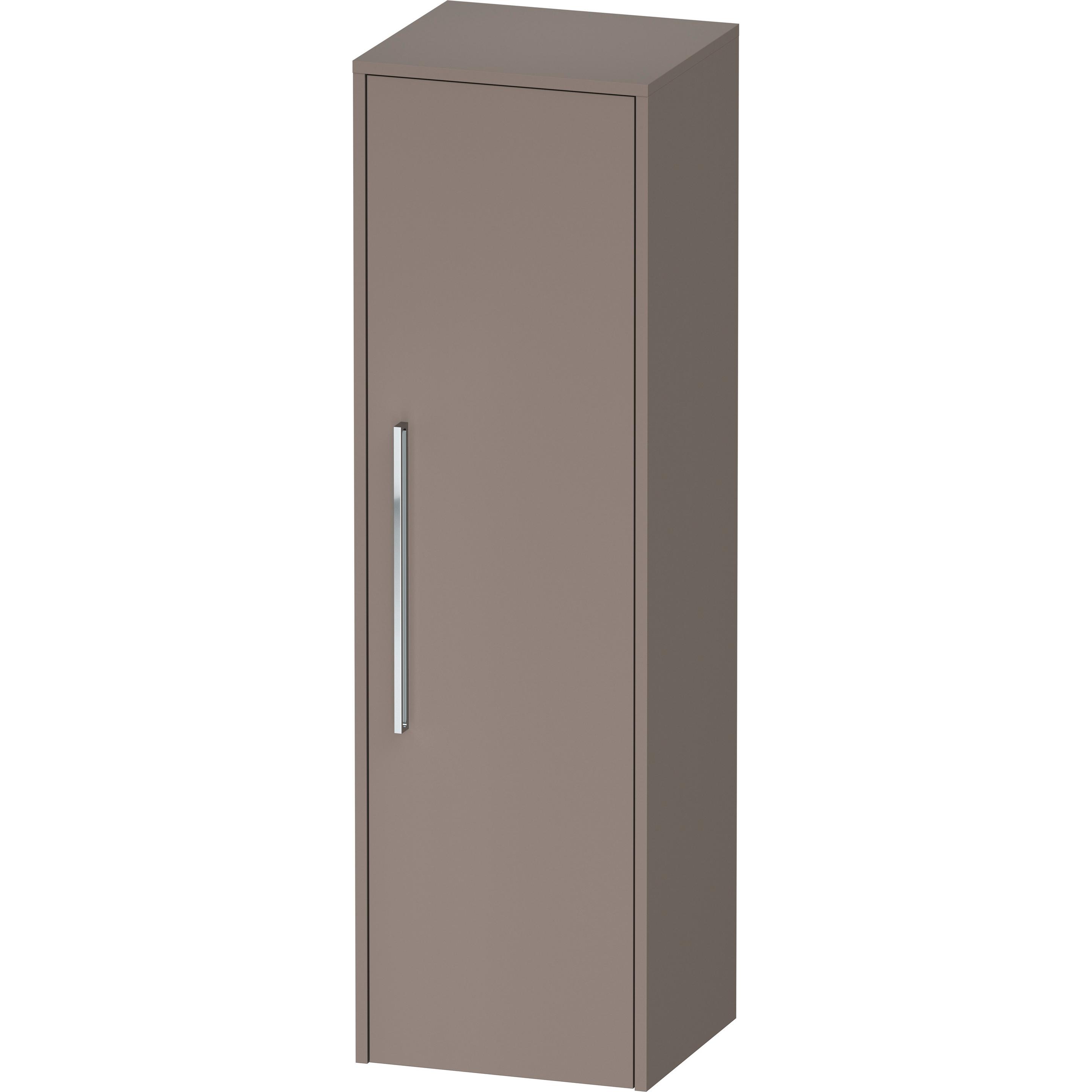 Duravit, Badezimmerschrank, D-Code Halbhochschrank, 1 Tür mit Anschlag rechts, 400x360x1320mm, mit Griff