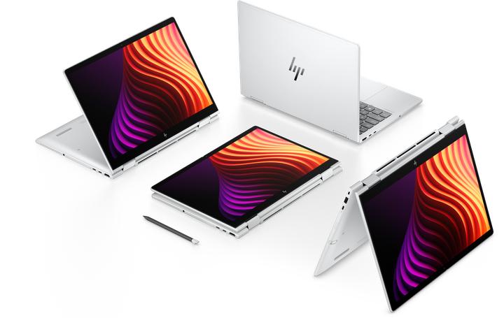 Actual product image HP EliteBook 8 Flip G2i Intel Core Ultra 7 355 33,78cm 13,3Zoll WUXGA 32GB 1TB/SSD W11P 1J Gar (DE) (13.30", 1000 GB, 32 GB, DE)
